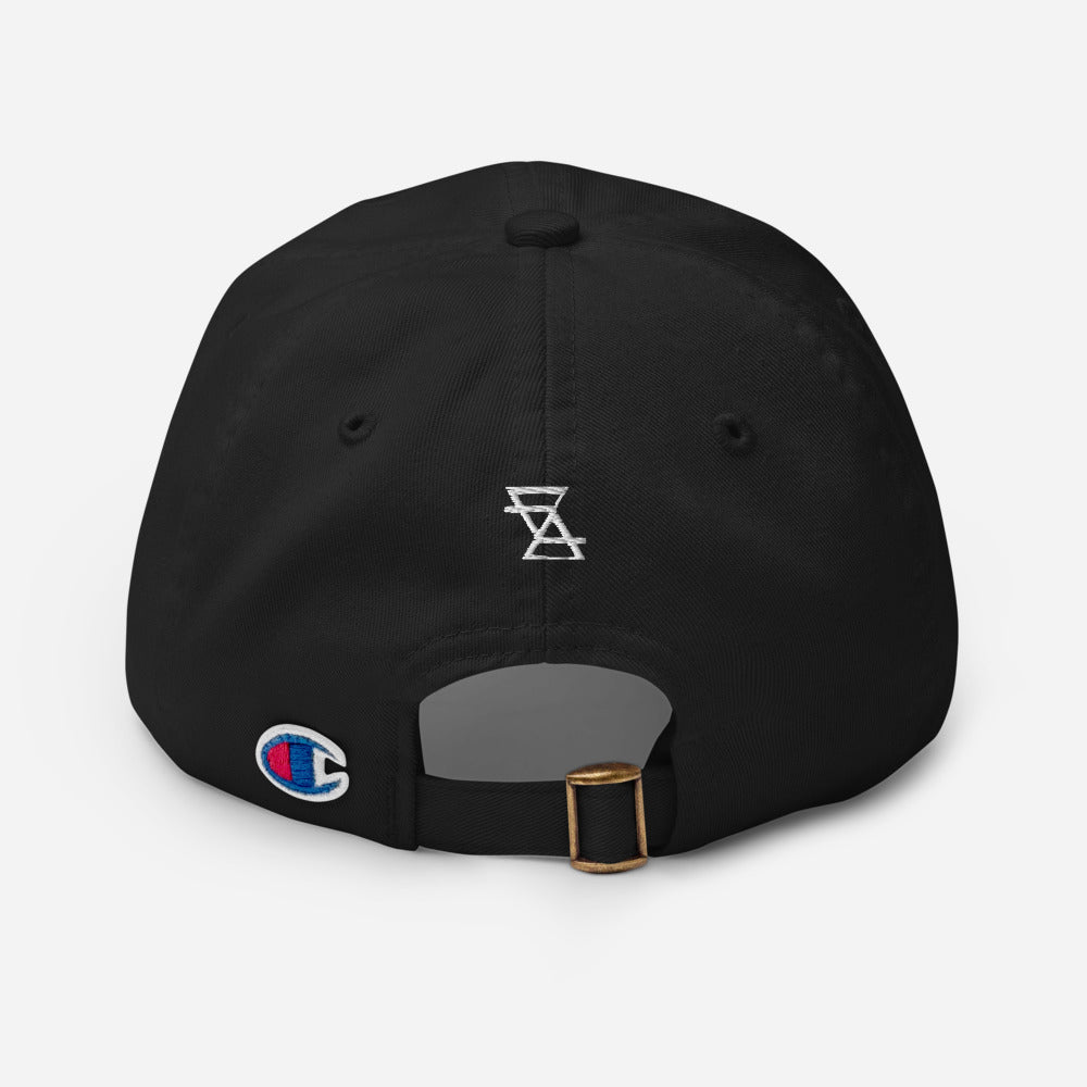 Champion dad sales hat black